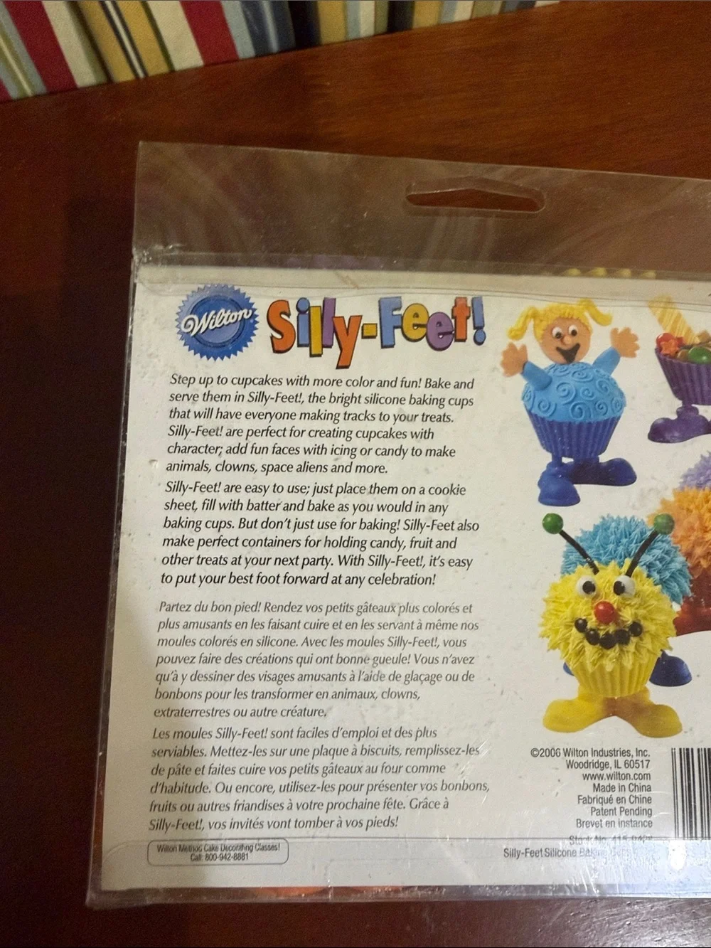 Silly Feet Silicone Baking Cups